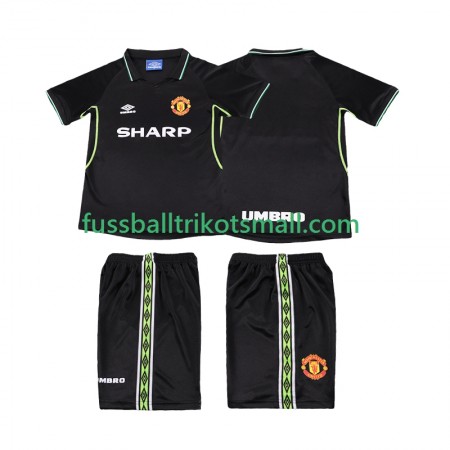 Fußballtrikots Manchester United 1999 Retro Kinder 1998 Kurzarm 3rd trikot kaufen